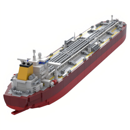 Aframax Crude Oil Tanker Ship MOC Building Kit - 4