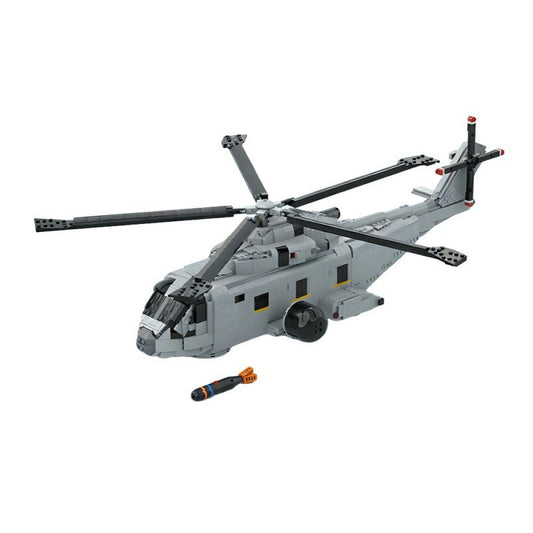 AgustaWestland AW-101 Merlin Building Kit | Compatible MOC - 1