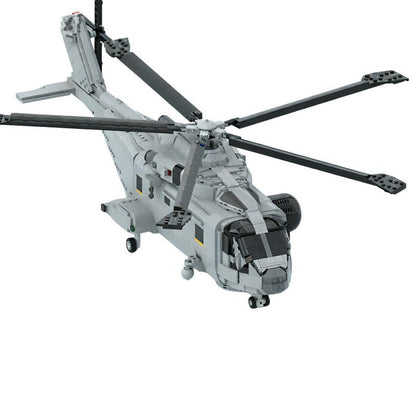 AgustaWestland AW-101 Merlin Building Kit | Compatible MOC - 4