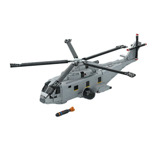 agustawestland aw-101 merlin building kit | moc-236058 - 5