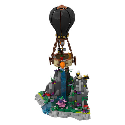 Air Balloon Diorama MOC Building Kit | Scenic Display Model - 4