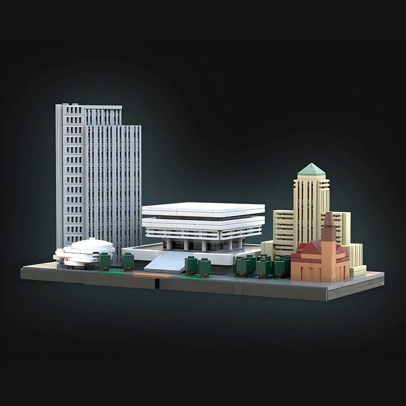 Albany Skyline Building Kit | LEGO-Compatible MOC - 3