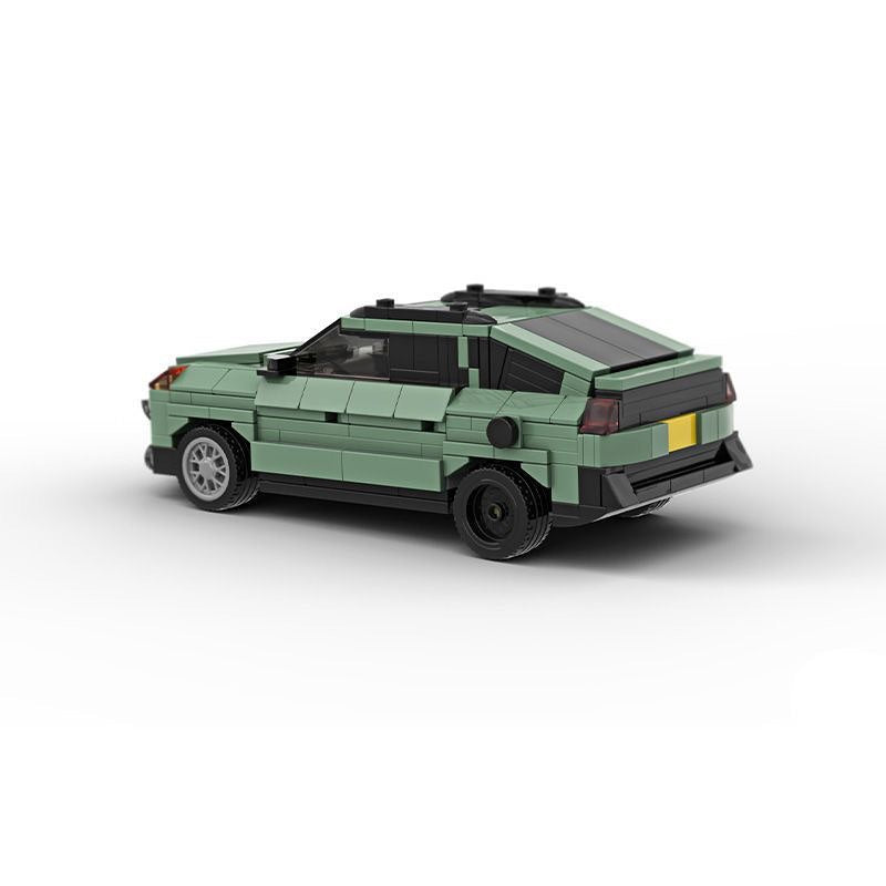 Albuquerque Chemistry Drama Sand Green SUV Building Kit | LEGO-Compatible MOC - 2