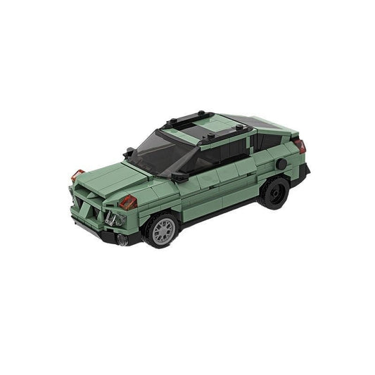 Albuquerque Chemistry Drama Sand Green SUV MOC Building Kit - 1