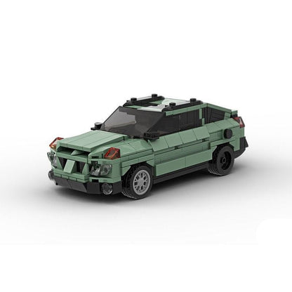 Albuquerque Chemistry Drama Sand Green SUV MOC Building Kit - 2