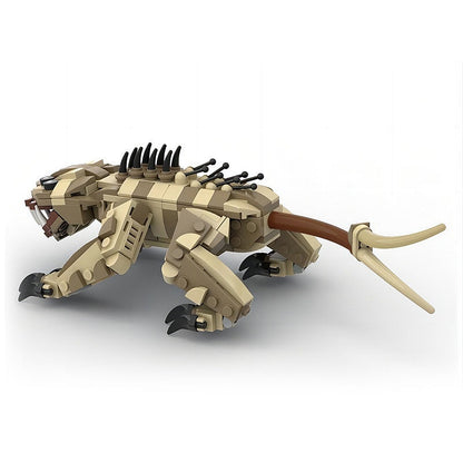 Alien Arena Beast MOC Building Kit | Sci-Fi Monster Creature Figure - 2