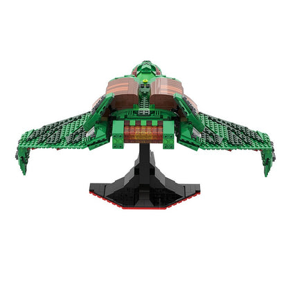 Alien Bird of Prey Gunships Building Kit | LEGO-Compatible MOC - 6