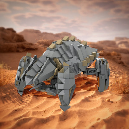 Alien Charger Beast Building Kit | LEGO-Compatible MOC - 1