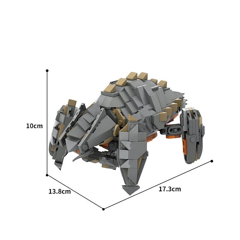 Alien Charger Beast MOC Building Kit | Sci-Fi Creature Figure Model - 2