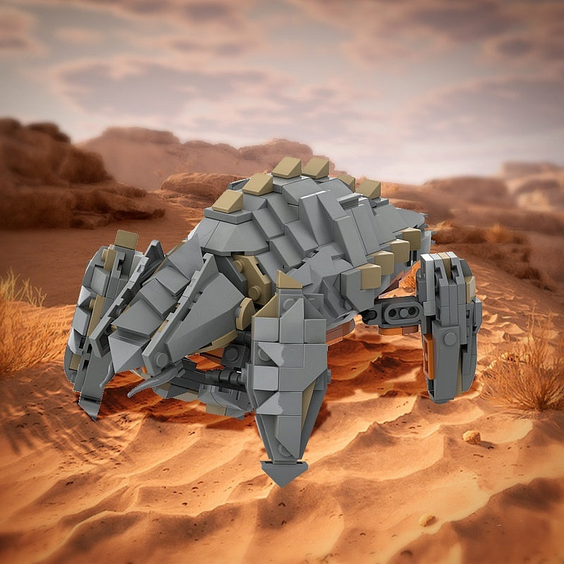 Alien Charger Beast MOC Building Kit | Sci-Fi Creature Figure Model - 3