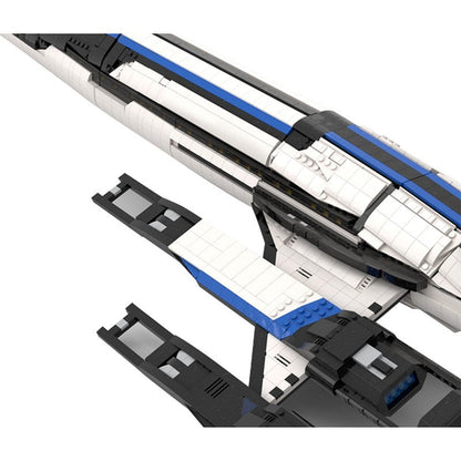 Alliance Space Cruiser MOC Spaceship Building Kit | Sci-Fi Capital Vessel - 3