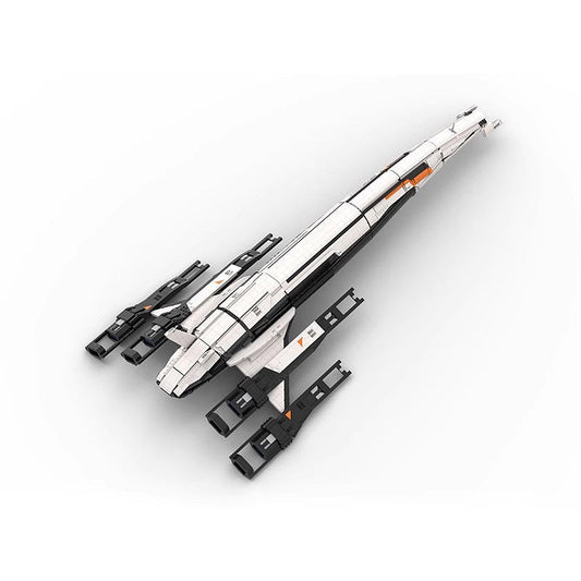 Alliance Space Recon Cruiser SR-2 MOC Building Kit | Sci-Fi Spaceship - 1