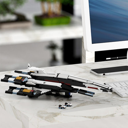 Alliance Systems SR-1 Space Recon Cargo Ship Building Kit | Compatible MOC - 3
