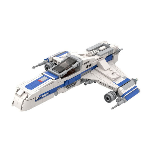 Alphabet-Wing Starfighter Building Kit | 1/45 Scale | LEGO-Compatible MOC - 3