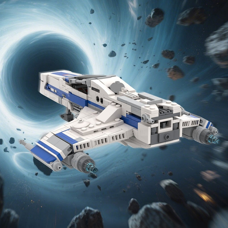 Alphabet-Wing Starfighter MOC 1/45 Scale Spacecraft Building Kit - 4