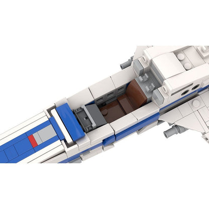 Alphabet-Wing Starfighter MOC 1/45 Scale Spacecraft Building Kit - 5