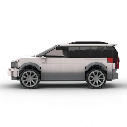 American Explorer SUV Building Kit | 8 Wide LEGO-Compatible MOC - 2