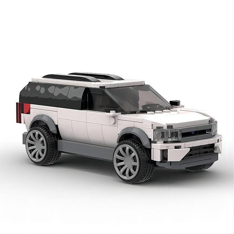 American Explorer SUV Building Kit | 8 Wide LEGO-Compatible MOC - 3