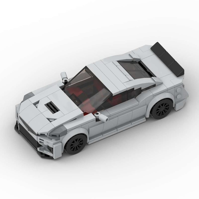 American Luxury V-Series Sports Sedan Building Kit | LEGO-Compatible MOC - 4