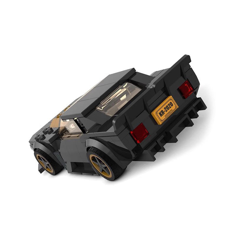 American Muscle Car No.1 MOC Building Kit | 8 Stud Wide Classic Vehicle - 3