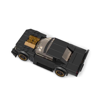 American Muscle Car No.1 MOC Building Kit | 8 Stud Wide Classic Vehicle - 4