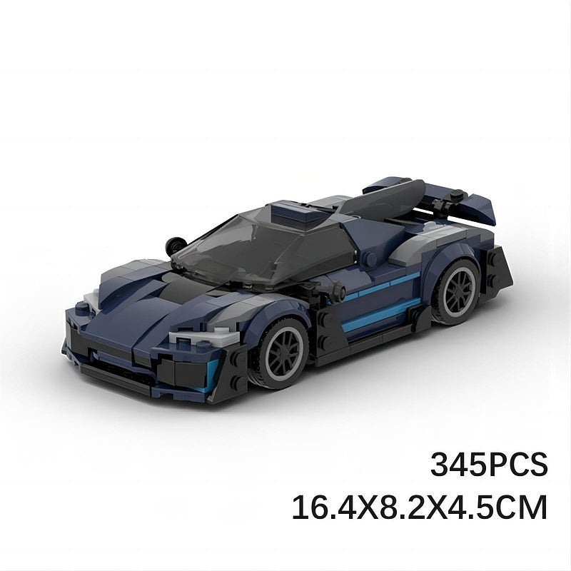 AMG-Style Performance Hypercar MOC Building Kit | Supercar Model - 8