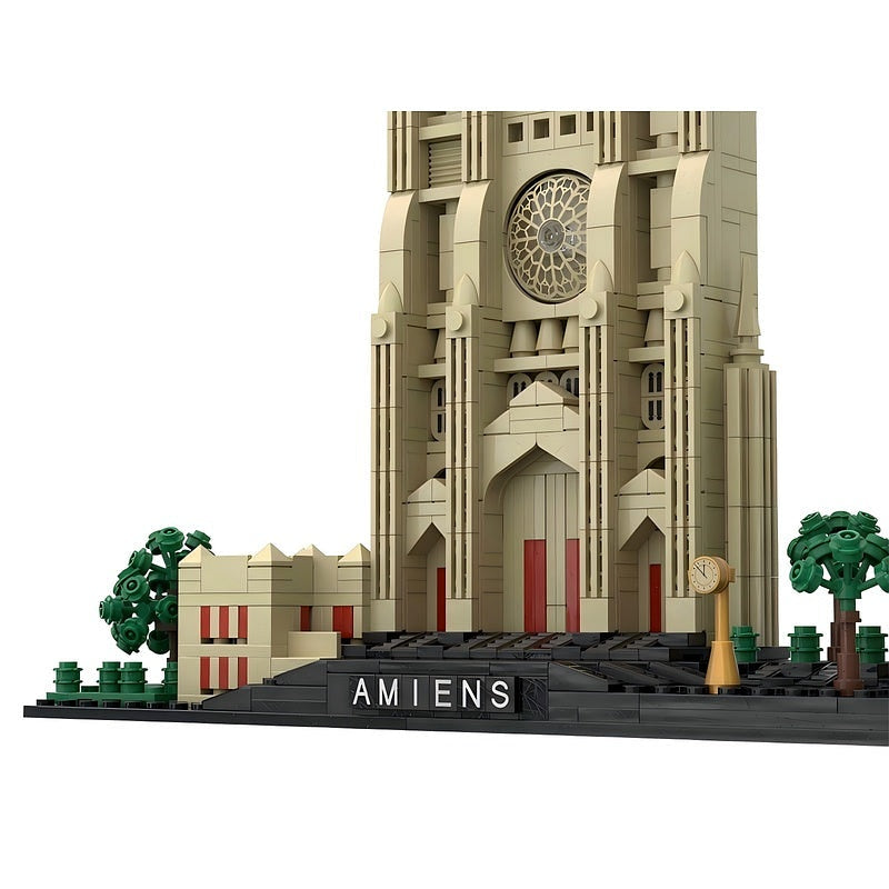 Amiens France Skyline MOC Architecture Building Kit - 2