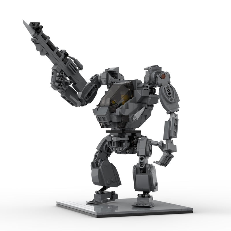 AMP Mecha Suit MOC Building Kit | Futuristic Armored Figure Model - 2