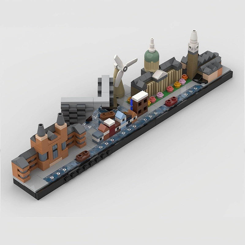 Amsterdam Skyline MOC Architecture Building Kit - 2