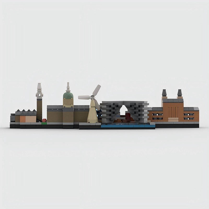 Amsterdam Skyline MOC Architecture Building Kit - 3