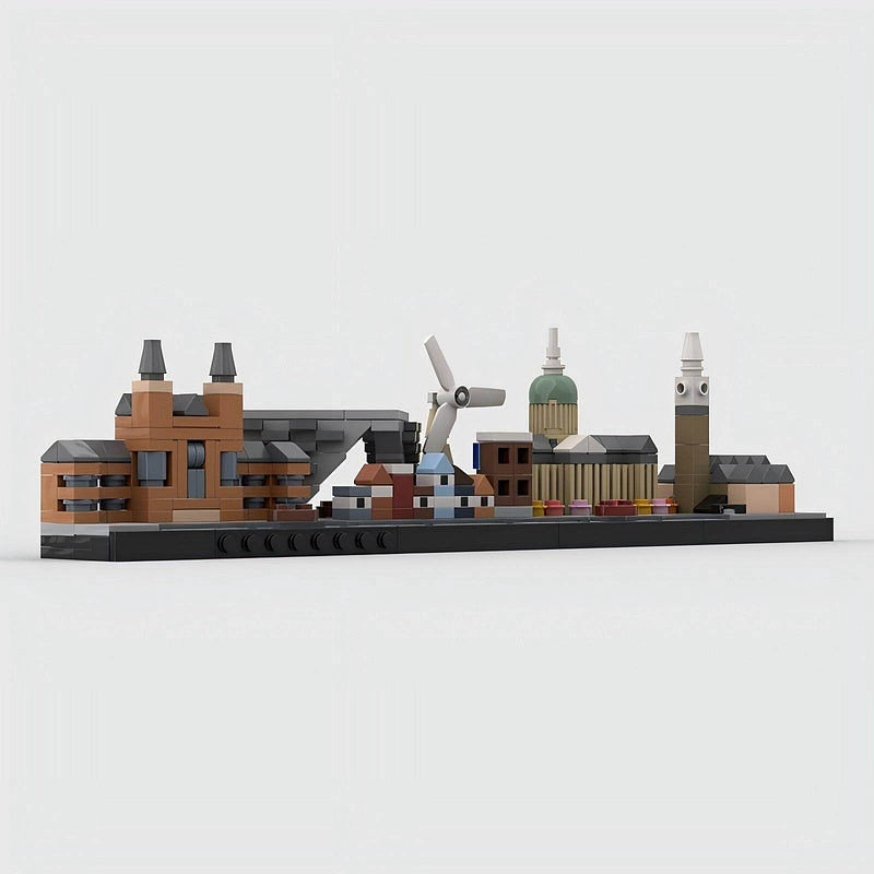 Amsterdam Skyline MOC Architecture Building Kit - 4