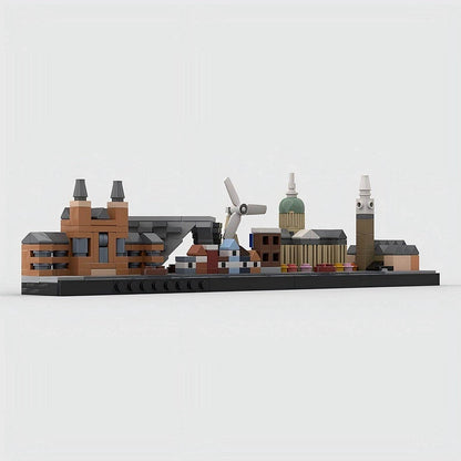 Amsterdam Skyline MOC Architecture Building Kit - 4