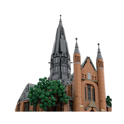 Amsterdam Vondelkerk 1:125 MOC Historic Church Building Kit - 6
