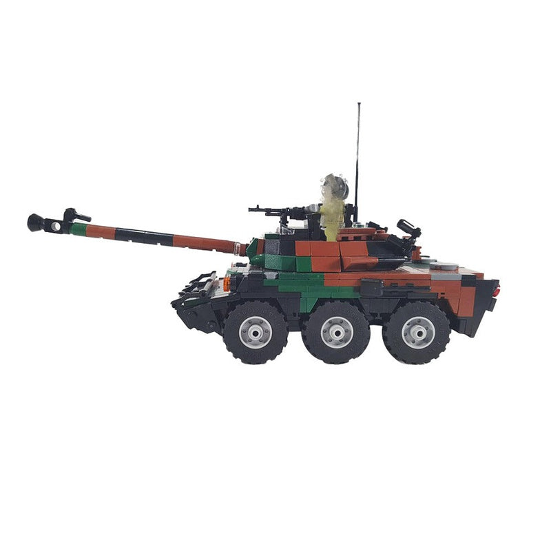 AMX 10 RC MOC Armoured Fighting Vehicle Building Kit - 3