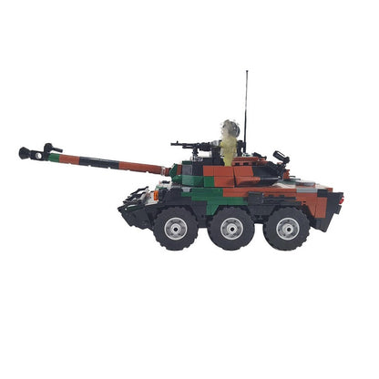 AMX 10 RC MOC Armoured Fighting Vehicle Building Kit - 3