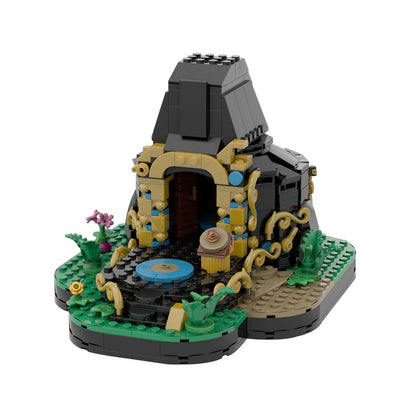 Ancient Fantasy Shrine MOC Architecture Building Kit - 1