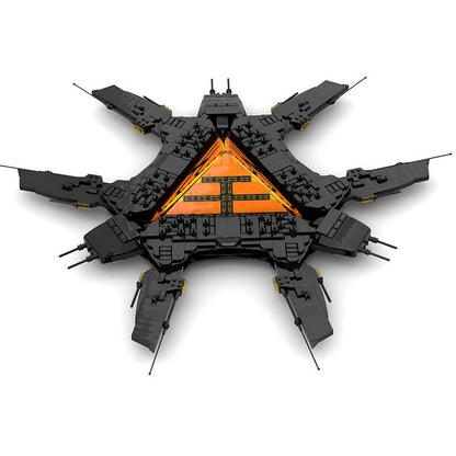 Ancient God Galactic Mothership MOC Capital Ship Building Kit - 1