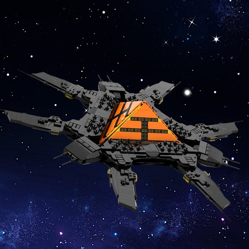 Ancient God Galactic Mothership MOC Capital Ship Building Kit - 4