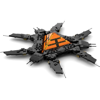 Ancient God Galactic Mothership MOC Capital Ship Building Kit - 5