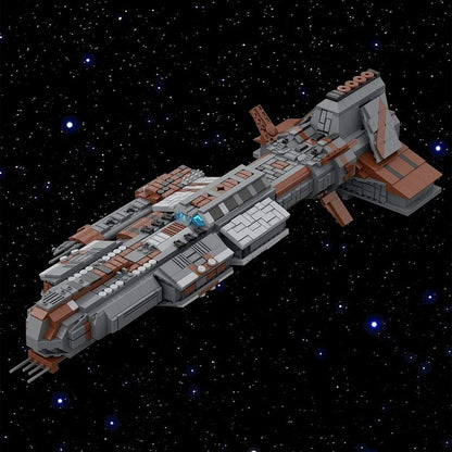 Ancient Space Capital Battleship MOC Building Kit - 4