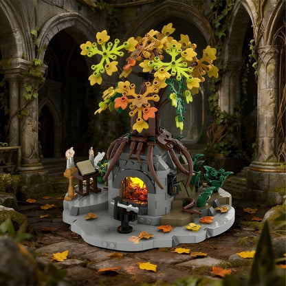 Ancient Sword Reforging Forge MOC Fantasy Building Kit - 5