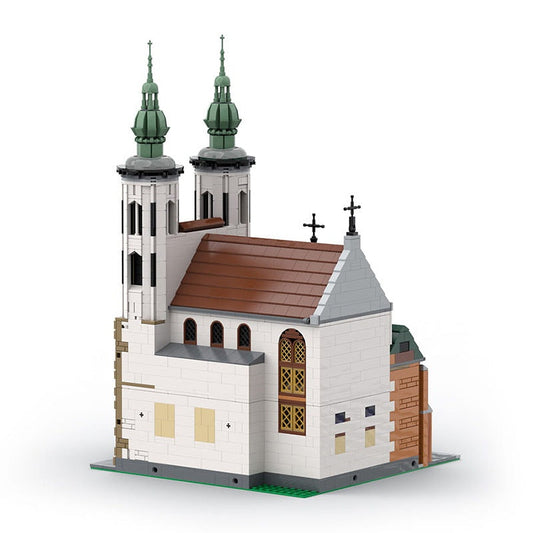 Andrew's Church in Cracow MOC Building Kit | Historic Architecture Model - 1