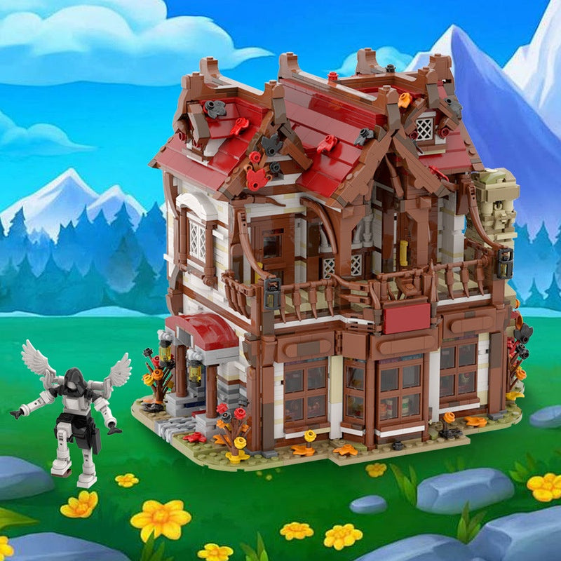 Andwraith's Bakery MOC Building Kit | Fantasy Bakery Architecture Model - 2