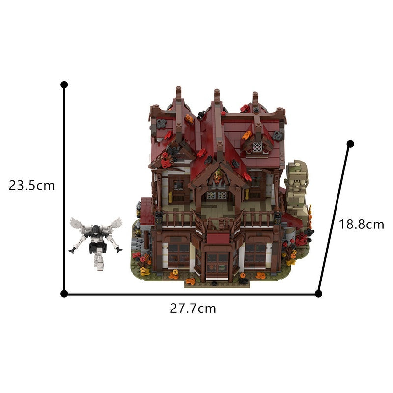 Andwraith's Bakery MOC Building Kit | Fantasy Bakery Architecture Model - 6