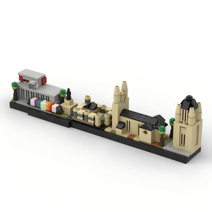 Angers Skyline Building Kit | LEGO-Compatible MOC - 1