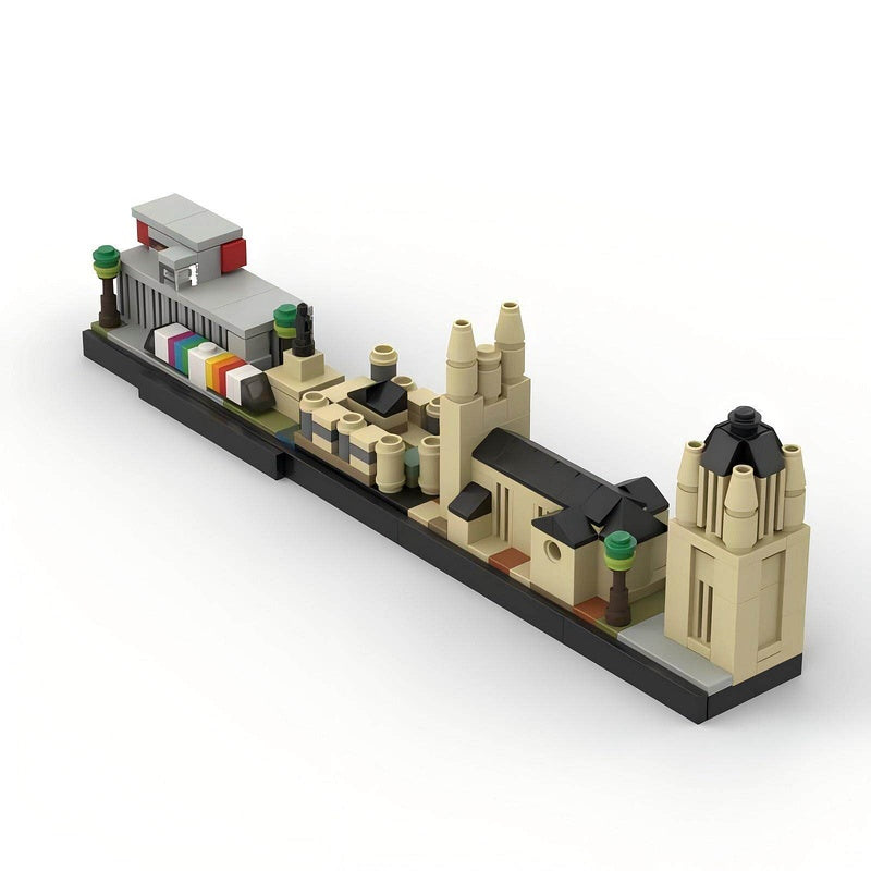 Angers Skyline Building Kit | LEGO-Compatible MOC - 2