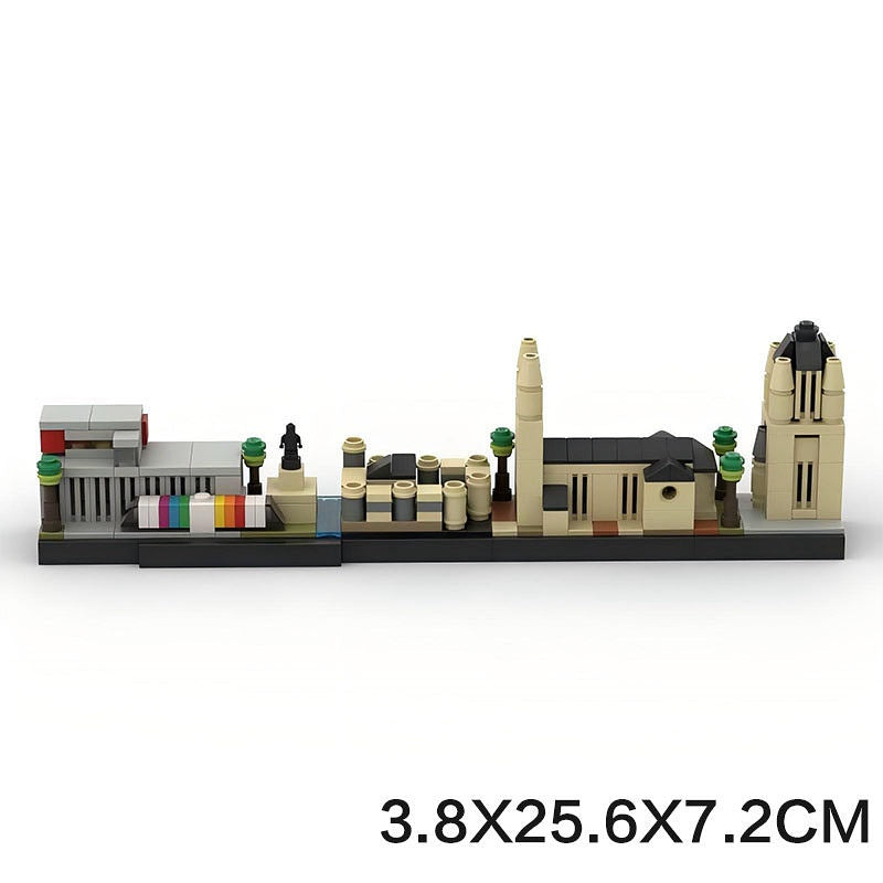Angers Skyline Building Kit | LEGO-Compatible MOC - 5