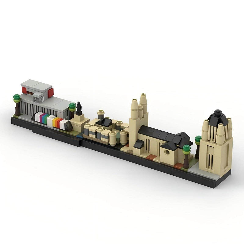 Angers Skyline MOC Building Kit | Historic French City Architecture Model - 1