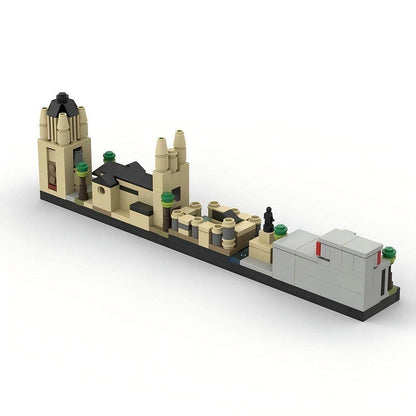 Angers Skyline MOC Building Kit | Historic French City Architecture Model - 3