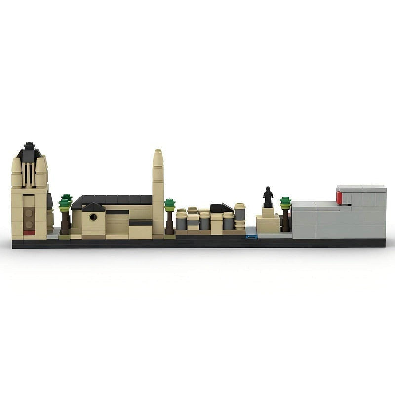 Angers Skyline MOC Building Kit | Historic French City Architecture Model - 4